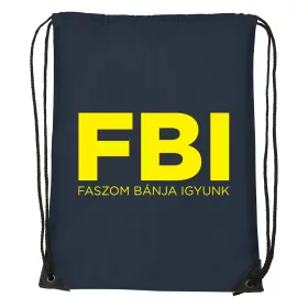 Faszom bánja igyunk - Sport táska navy kék