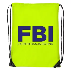 Faszom bánja igyunk - Sport táska sárga