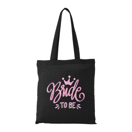 Bride to be - Bevásárló táska fekete