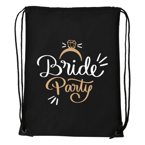 Bride party - Sport táska fekete