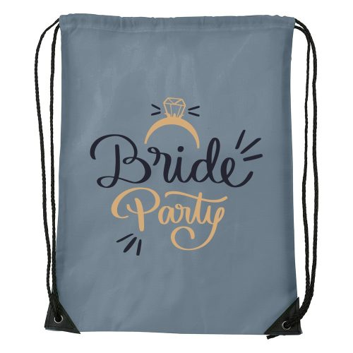 Bride party - Sport táska szürke