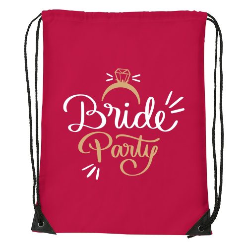 Bride party - Sport táska piros