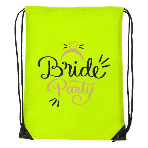 Bride party - Sport táska sárga