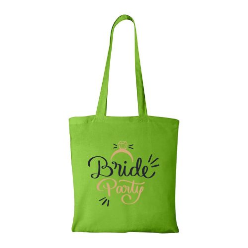 Bride party - Bevásárló táska zöld