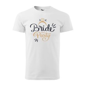 Póló Bride party  mintával - Fehér