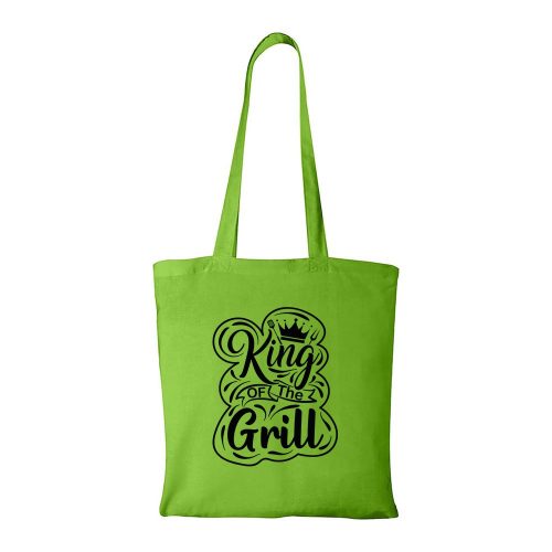 King of the grill - Bevásárló táska zöld