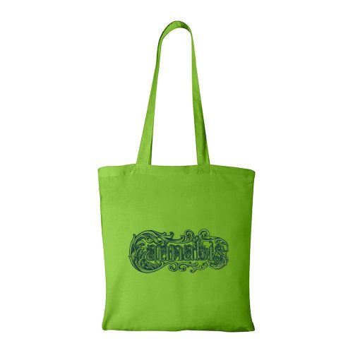 Cannabis - Bevásárló táska zöld