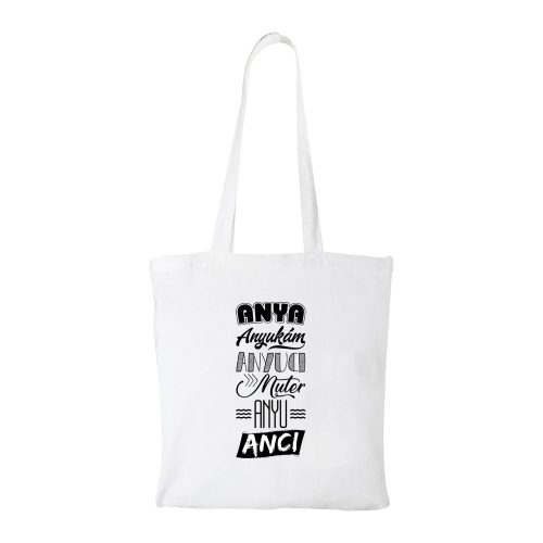 Anya - Bevásárló táska fehér