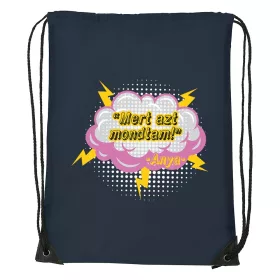 Mert azt mondtam - Sport táska navy kék