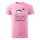 Póló Foxi  mintával - Rózsaszín S méretben