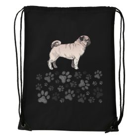 Mopsz - Sport táska fekete v1