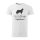 Póló Berni pásztor  mintával - Fehér XXL méretben