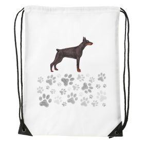 Dobermann - Sport táska fehér v1