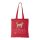 Golden retriver - Bevásárló táska piros