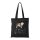 Angol bulldog - Bevásárló táska fekete