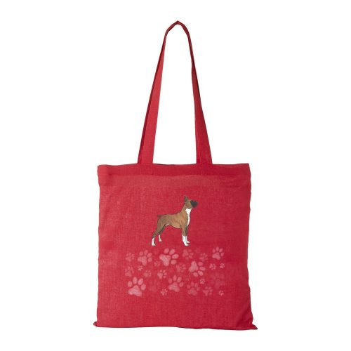 Boxer - Bevásárló táska piros