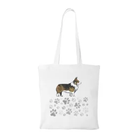 Corgi - Bevásárló táska fehér v1