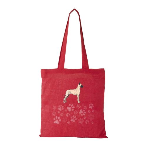Német dog - Bevásárló táska piros