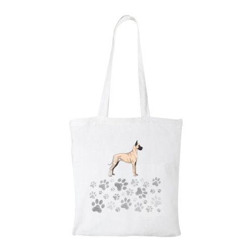 Német dog - Bevásárló táska fehér