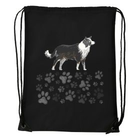 Border collie - Sport táska fekete