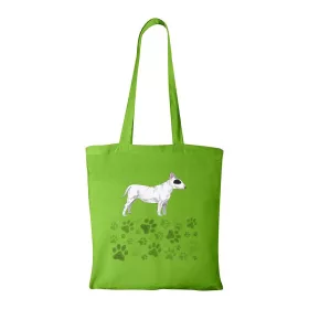 Bullterrier - Bevásárló táska zöld v1