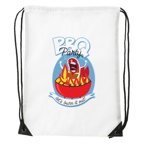 BBQ party - Sport táska fehér