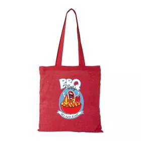 BBQ party - Bevásárló táska piros