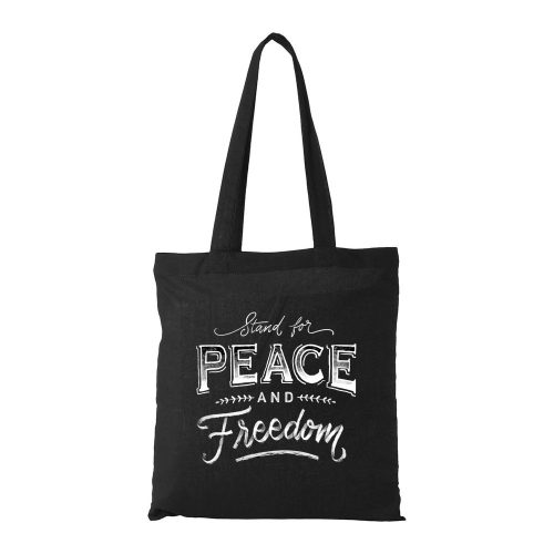 Stand for peace - Bevásárló táska fekete