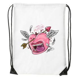 Happy Valentine - Sport táska fehér