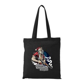 Merry Christmas gangster - Bevásárló táska fekete