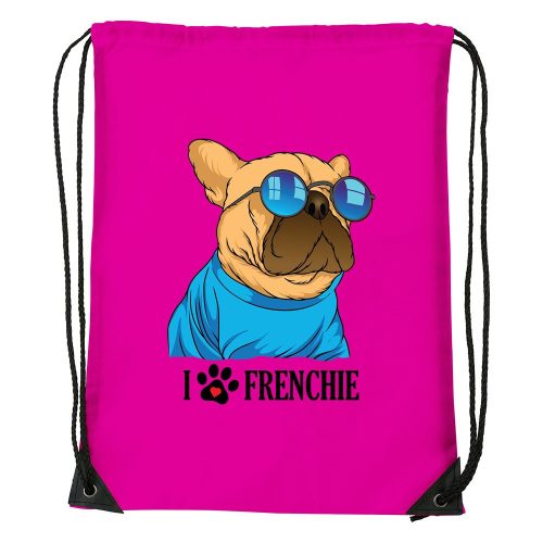 Frenchie - Sport táska magenta