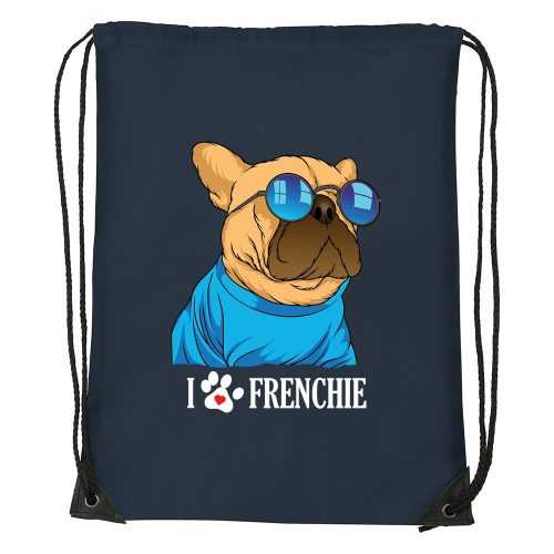 Frenchie - Sport táska navy kék
