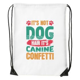   It is not dog hair it is canine confetti - Sport táska fehér
