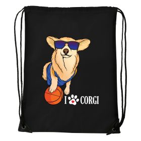 Corgi - Sport táska fekete v2