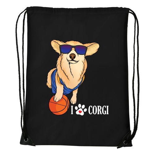 Corgi - Sport táska fekete