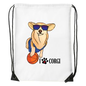 Corgi - Sport táska fehér v2