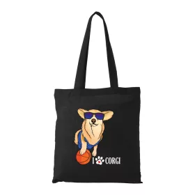 Corgi - Bevásárló táska fekete v2