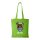 Mopsz - Bevásárló táska zöld