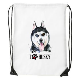 Husky - Sport táska fehér v2