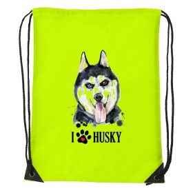 Husky - Sport táska sárga v2