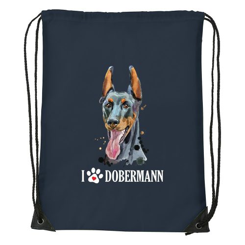 Dobermann - Sport táska navy kék