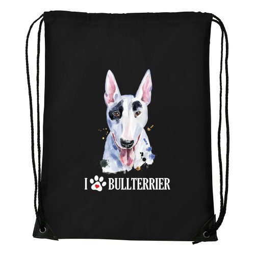 Bullterrier - Sport táska fekete