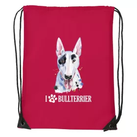 Bullterrier - Sport táska piros v2