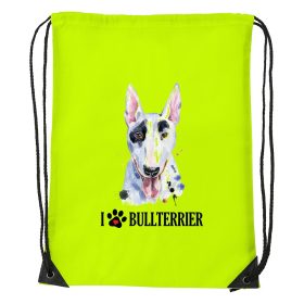 Bullterrier - Sport táska sárga v2