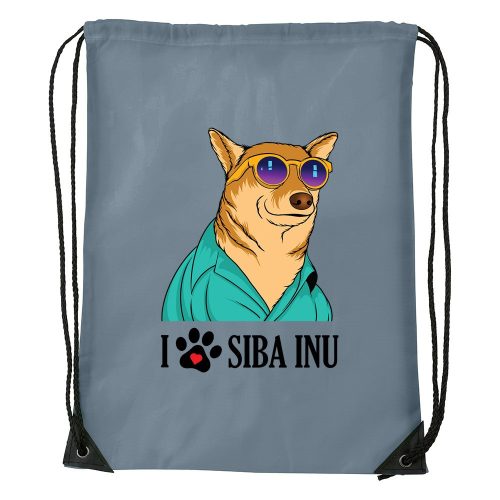 Siba Inu - Sport táska szürke