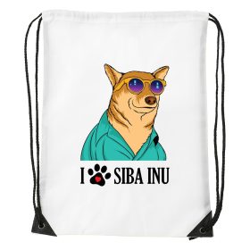 Siba Inu - Sport táska fehér