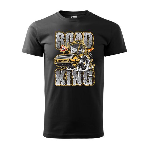 Póló Road king  mintával - Fekete L méretben