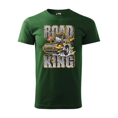 Póló Road king  mintával - Zöld S méretben