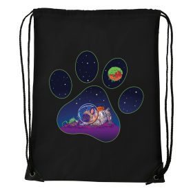 Űrkutya - Sport táska fekete