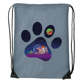 Űrkutya - Sport táska szürke